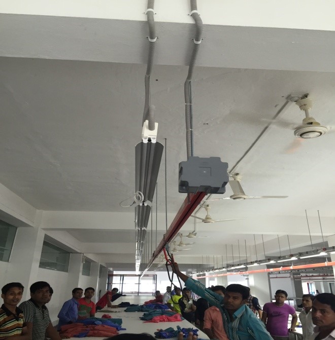 Bus Bar Trunking, Lighting BBT for sewing unit at Montrims in mouchak, gazipur